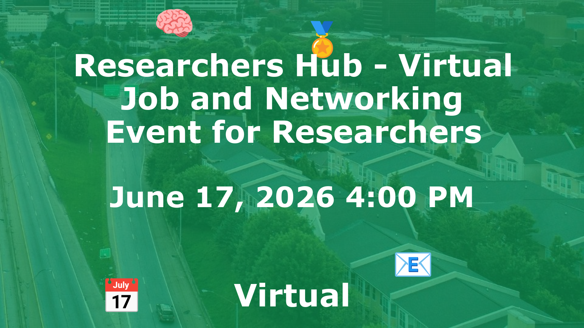 Researchers Hub - Virtual Job and Networking Event for Researchers event image